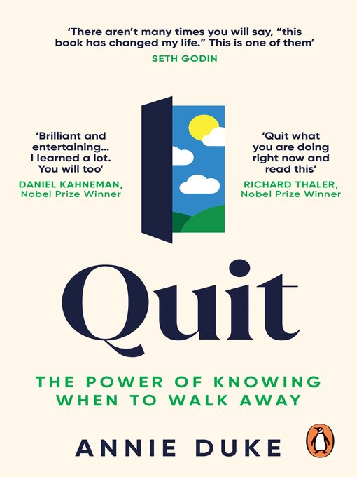 Title details for Quit by Annie Duke - Wait list